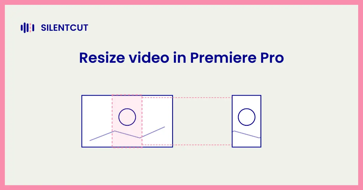 Blog cover card showing a wide video frame with a vertical crop region carried into a portrait frame