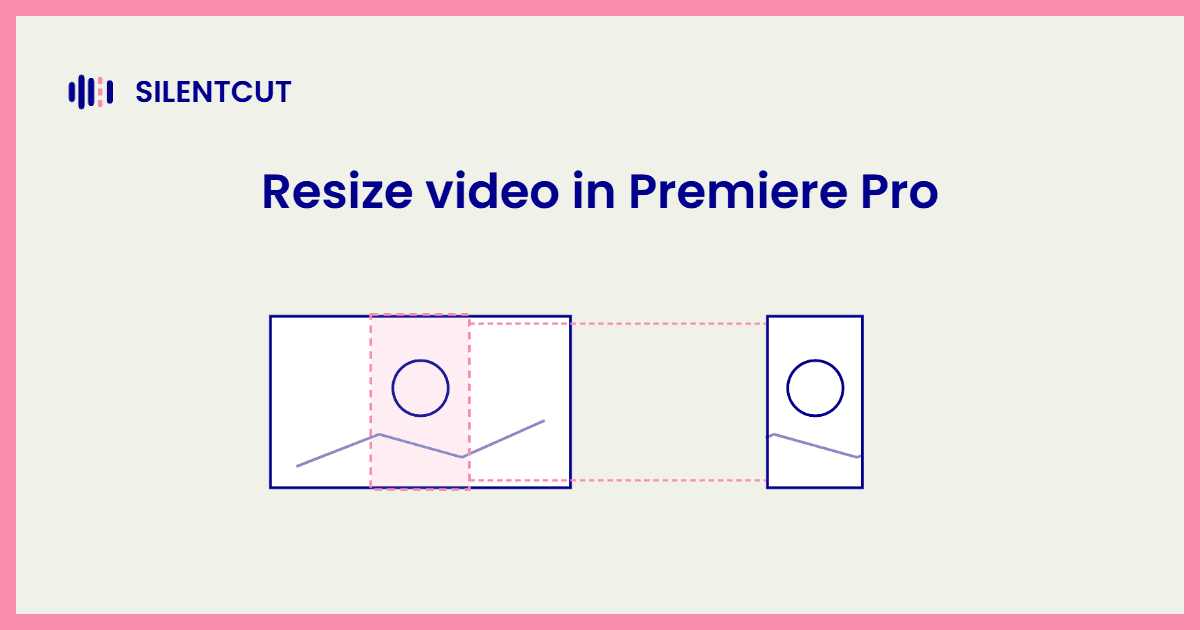 Blog cover card showing a wide video frame with a vertical crop region carried into a portrait frame